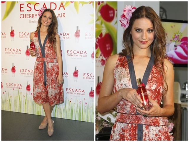 Michelle Jenner New Image of 'Escada Cherry in the Air' : News Photo