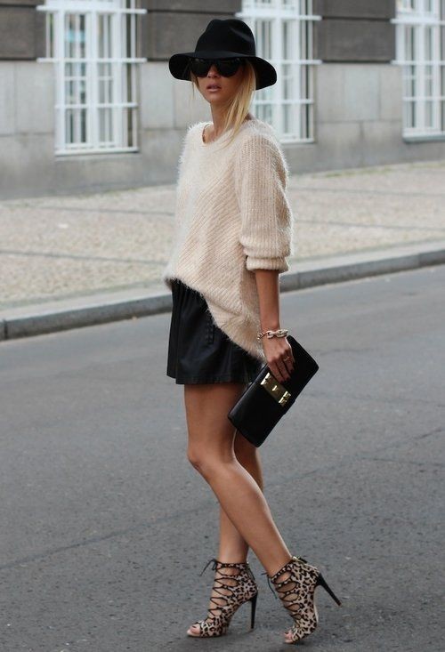 faux-leather-shorts