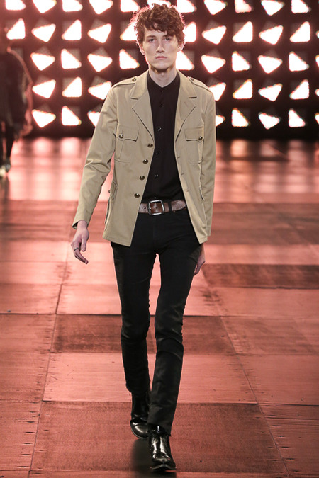 Saint Laurent - Paris Men's Fashion Week Spring-Summer 2015